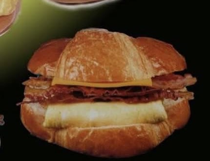 Bacon egg and cheese sandwich